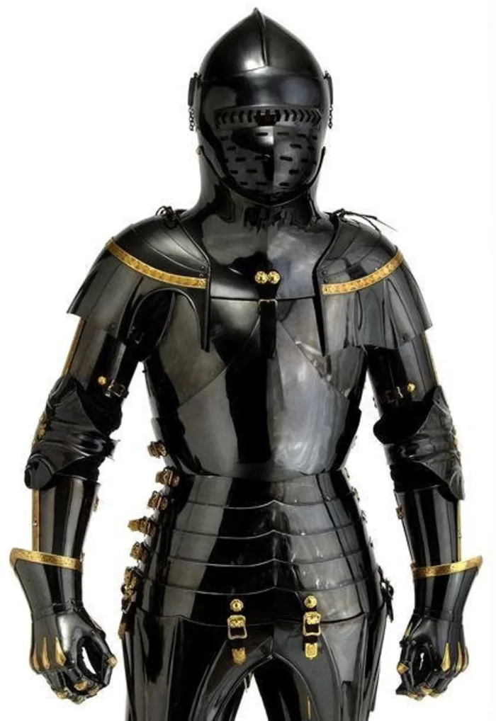Medieval Knight Black Suit